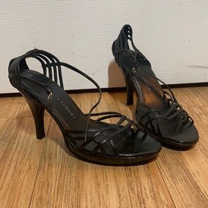 2/$15 - Unworn straps open toe stilettos
